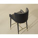 Gianni 37 inch Dillon Stratus / Dillon Black Counter Stool